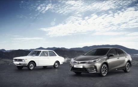 Toyota Corolla completa 50 anos